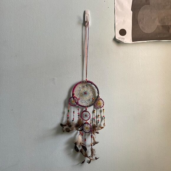 Handmade Colorful Dreamcatcher - Picture 2 of 4